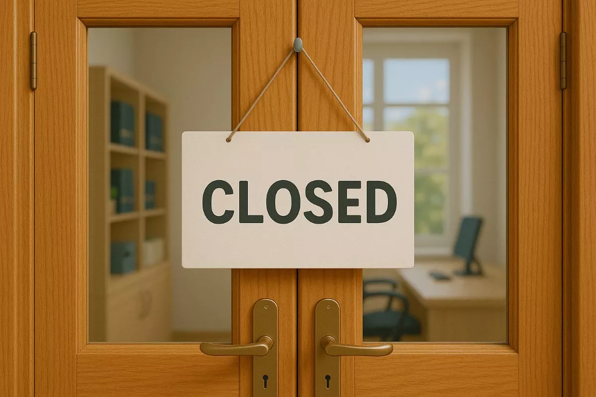 Avviso di chiusura temporanea dello Sportello dello Stato Civile